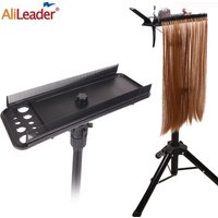 Doppelseitige Zahn verlängerung Display Tablett Multifunktions-Haars chale für Perücken ständer einfach zu platzieren Salon Friseur Styling-Tool