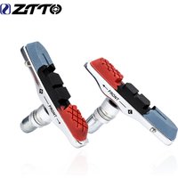 ZTTO 1 Pair Road Bike Brake Pads Shoes V-Brake Pads MTB Mountain Bicycle Brake Shoes Block Durable Rubber Brake Anti-resistance