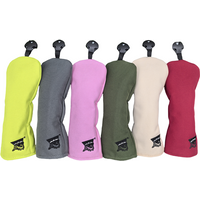 Golf Club #1 #3 #5 Wood Head covers Driver Fairway Woods Cover Putter Headcover Nylon cloth