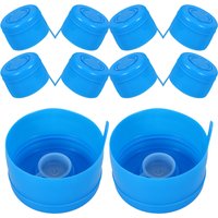 25pcs Portable Replacement Water Bottle Caps Drinking Bucket Cover Anti Dispenser Nozzle Non- Spill Sealing Jug Replaceable Lids