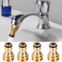 Garden Watering Tools Universal Tap Adapters Brass Brass Faucet Hose Adapters Bathroom