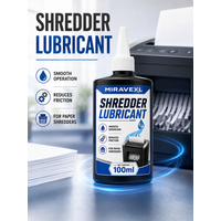 Paper Shredder Lubricant Oil, Blade Cutter Cleaner, Anti-Jam Formula, Smooth Quiet Shredding, Office Home Machine Care Solutions