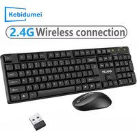 2.4G Wireless Keyboard Mouse Set 104 Keys Standard Keyboard Gaming Keyboard Mouse Kit for Android TV Box Laptop PC Accessories