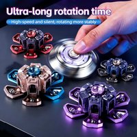Fun EDC Fidget Toys Mini DIY Telescoping Hand Spinner Stress Relief Creative Cool Physics Science Edu Party Favor Gift for Adult