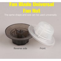 2Pcs Universal 0.8cm Diameter Fan Fixing Nut Universal Fixing Nut For Electric Fan Fan Blade Fixing Nut