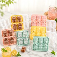 3D Little Teddy Bear Shape Ice Cube Silicone Mold Ice for Whiskey Cocktails Beer & Drinks Little Block Mold Reusable