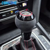 for Audi A3 S3 RS3 Q5 S6 RS6 A4 A5 A7 A6 Golf MK6 MK7 Suede Automatic Gear Shift Knob Shift Lever Handle Head