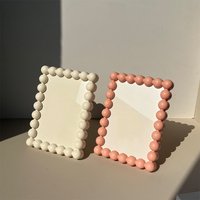 4x6 inch Plastic Photo Frame Modern Minimalist Hanging&Free Stand Photo Display Rack Tabletop Home Decor Acrylic Frame