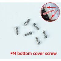 2/4 watch repair accessories FM back cover screws for Franck Muller watch bottom cover back shell 304 all steel flat head screws