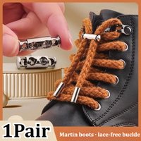 10Pcs/set Metal DIY Sewing Tool Drawstring Stopper Toggles Cord Lock Clasp Handmade Double Hole Head Adjustable Shoelaces Buckle
