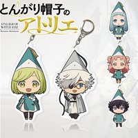 Anime Witch Hat Atelier 2026 New Acrylic Keychain Coco Qifrey Agott Tetia Q Version Chibi Bag Charm Character Merch Gift