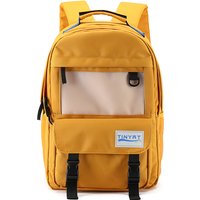 TINYAT Multi Color Polyester Backpack Large Capacity Durable Casual Unisex School Bag for Daily Commuting and Outdoor Travel