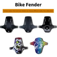 Bicycle Fender Mountain Bike Mini Rain Fender Fast Drop Dead Fly Front Fork Mud Removal Quick Disassembly Bicycle Accessories