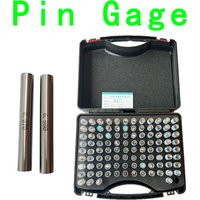 Precision Steel Pin Gauge 1.00-2.00mm-3.00mm-4.00-5.00-6.00-9.99 Step 0.01mm Smooth Plug Gauge Hole Gauge Set Pin Measuring Tool