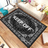Keep Off Area Rugs 3D Printed Large Carpet for Home Living Room Rug Bedroom Decor Floor Mat Home Non-Slip Floor Polyester Rug