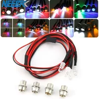 3mm 5mm 8mm 10mm RC Car LED Light Lamp Headlamp Headlight Taillight Set for 1/10 1/8 1/12 Model Crawler Drift HPI MN99 MN90 Part