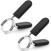 2 Pcs 25/28/30 Mm Barbell Clamp Spring Collar Clips Gym Weight Dumbbell Lock Standard Lifting Kit Barbell Lock