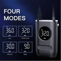 AliExpress NONE Car Air Pump Portable Self Propelled Electric Tire Pump Handheld Wireless Digital Display Charging Pump For Car Motorcycle Bike