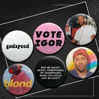 Godspeed Golf Blond Poster Art Print Blonde Aesthetic Vote Igor Button Pin Creative Character Brooch Badge for Bag Clothes Decor