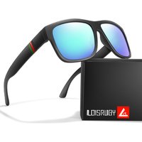 AliExpress LOISRUBY Stylish Brand Polarized Sunglasses Men Outdoor Driving Casual Cycling Running Fishing Square Sunglasses Vintage Large Frame