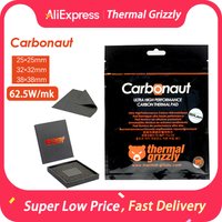 Thermal Grizzly Carbonaut Thermal Pad 62.5W/mk Non-Adhesive Flexible Reusable CPU/GPU/PS4/Motherboard Thermal Silicone Pad