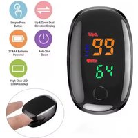 Portable Medical Test Kit Infrared Forehead Thermometer Digital Finger Oximeter Blood Oxygen Saturation&Body Temperature Monitor