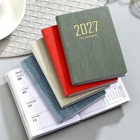 Mini A7 2027 Agenda Book Pocket with Calendar Appointment Book Diary Weekly Planner Students
