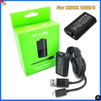 1800mah Rechargeable Li-ion Battery with USB Charging Cable for XBOX ONE, XBOX ONES/X Wireless Gamepad Controller Batteries