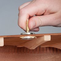 HUATOOL Guitar Panel Repair Tool with Magnet Ring And Handle Crack Fix Instrument Making Repair Kit for Guitar Body Panel