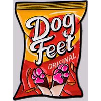 Dog Claw Enamel Pin Cute Dog feet Brooch Pines Lapel Pins Badge on Backpack Clothing Accessories Funny Jewelry Food Lover Gift