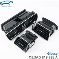 1PCS 3AD819728A New Car Front Air Conditioning Outlet Center Armrest Air Vent Assembly For VW Passat B6 B7 CC R36 3AD 819 728 A
