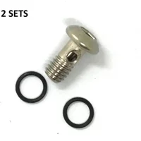AliExpress 2 Set Bike Bicycle Brake Banjo Bolt Steel With Seals For SHIMANO XT M8020 XT M8100/SLX M7100 BRAKE Bicycle Components Parts