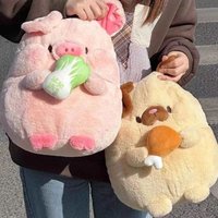 HOT New Cute Chubby Dog Plush Toy Cute Piggy Chick Doll Pillow Birthday Gift Child