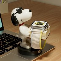 Snoopy Stand Cartoon Kawaii Charger Apple Watch Charging Stand Hua Applewatch Gives A Friend A Birthday Gift for A Watch Charger