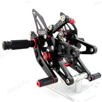 Adjustable Footrests For DAYTONA 675R 2013 - 2018 Motorcycle Foot Peg Pedal Rearsets 675 R 2015 2016 2017Accessories