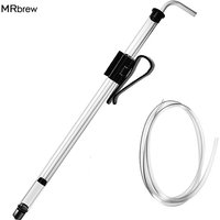 Siphon automatique de brassage à domicile, Kit de remplissage de transfert de vin (canne de support de siphon, tuyau et colliers de serrage de 1.2M) pour bouteille de chariot de seau de vin de bière