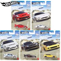 Hot Wheels Car Fast & Furious RACE-OFF Honda Civic EG 1995 Mazda RX-7 1/64 Metal Die-cast Model Toy HNR88