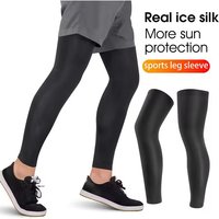 AliExpress NONE Summer Outdoor Sun Protection Cooling Leg Protection for Unisex High Elasticity Breathable Quick Drying Cycling Arm Protection