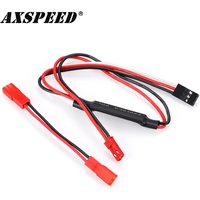 AXSPEED Winch Control Line Remote Controller Receiver Cable Plug for Axial SCX10 D90 TRX4 TRX6 1/10 RC Crawler Car Accessories