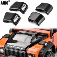 Black Abs Hood Side Air Intake Grille A/b Type For 1/10 Rc Crawler Trax Trx4 Defender Trx-4 Rc Car Part