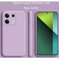 Square Silicone Case for Xiaomi Poco X6 Pro Cover Matte For POCO X3 X4 X5 X6 X7 M6 M7 Pro C55 C65 C75 Soft Procect Cover Fundas
