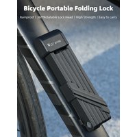 AliExpress West Biking WEST BIKING Foldable Bicycle Lock Anti Theft MTB Road Cycling Lock High Security Bike Chain Lock for Motorcycle Scooter E-Bike