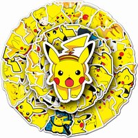10/30/54pcs Japanese Anime Pokemon Stickers Cartoon Graffiti Pikachu Decals DIY Laptop Phone Case Reward Waterproof Cute Sticker