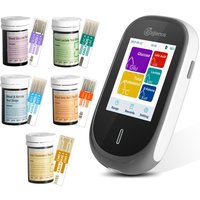 5 in 1 EN601 Meter Replace Blood Lactate ketone and Glucose Uric acid Total cholesterol Test strip ,The analyzer not included