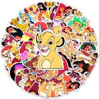 10/20/30/50pcs Disney Lion King Simba Movie Cartoon Anime Decal Phone Skateboard Scrapbook Cute Simba Sticker Gifts