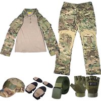 MC GEN3 Tactical Suits Outdoor Uniform CP G3 Shirts Cargo Pant Men Training Hunting Clothes Combat Sets Long Sleeved+long Pants