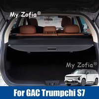 For GAC Trumpchi S7 2025 2026 Cargo Cover Trunk Retractable Parcel Rack Waterproof Shield Privacy Cargo Cover Accessories