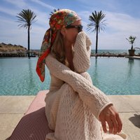 Silk Shawl Satin Square Scarf For 90cm Women Paisley Neckerchief Female Headband Hair Bands Print Foulard Hijab Wraps Bandan