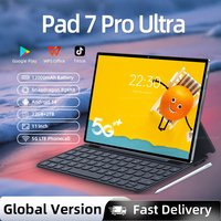2025 Original Global Edition Tablet PC Pad 7 Pro Ultra Snapdragon 8gen3 Android 14 HD 4K, 22GB + 2TB, Dual SIM 5G WIFI GPS WPS