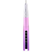 65W Professional 35000 RPM New Color Cordless Ultra Smooth Coreless Motor Portable Nail Drill Pen With Charging Base
